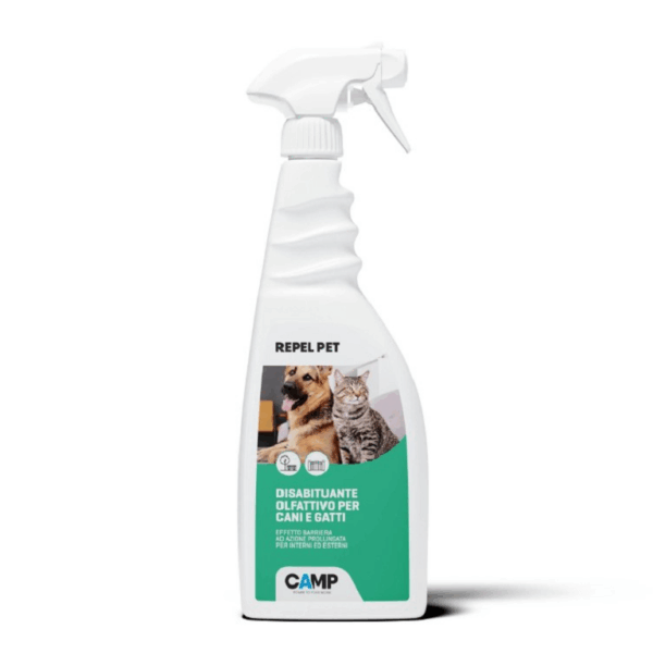 Repel Pet Disabituante Olfattivo per Cani e Gatti ml.750   Camp